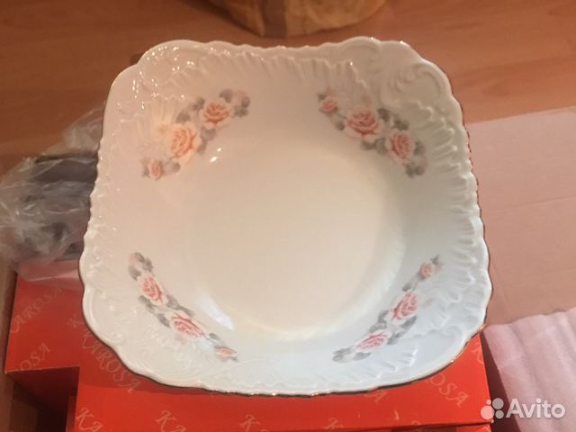 Салатник / Фарфор / Золото