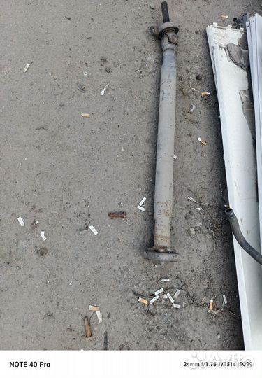 Кардан с муфтой Мерседес w124