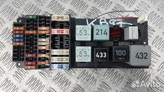 Блок предохранителей volkswagen phaeton 1 (KBG07M1