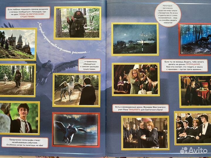 Заполненный альбом Panini Гарри Поттер