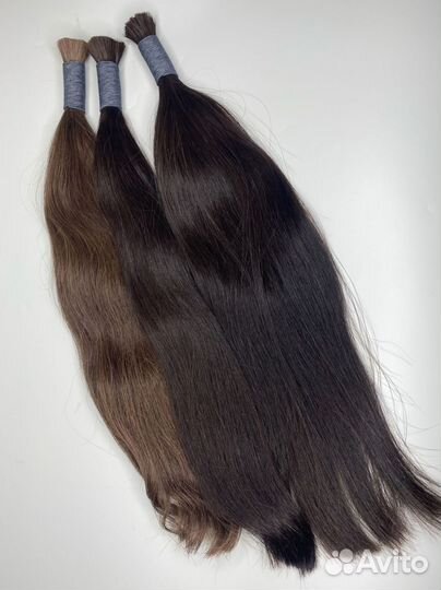 Волосы натуральные, 50см, надёжно