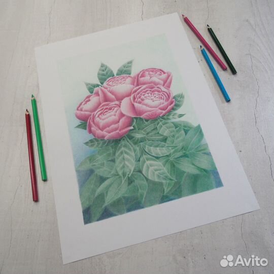 Интерьерная картина ручная работа