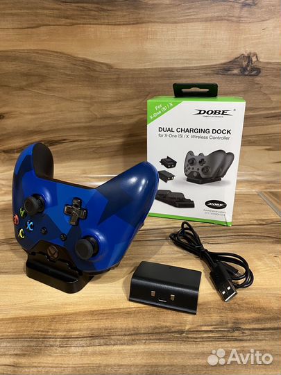 Аккумуляторы + зарядная станция xbox one