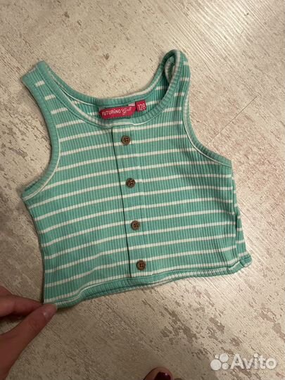 Вещи пакетом на девочку 122-128