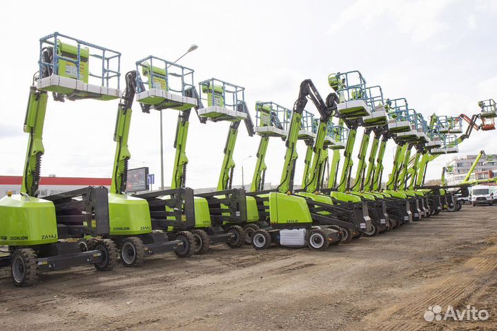 Коленчатый подъемник Zoomlion za14je 16 м. электро