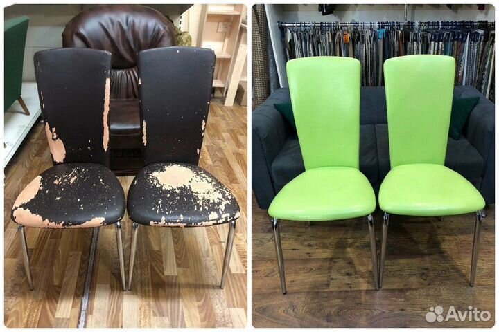 Перетяжка стульев и кресел