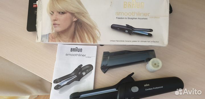 Беспроводной утюжок Braun