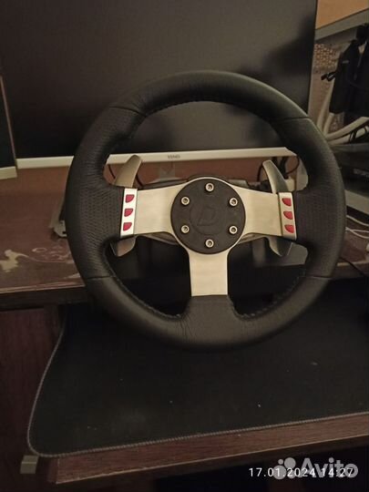 Игровой Руль Logitech g27 + моды