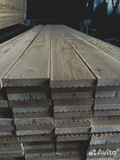 Доски лиственницы 45x125 мм, готовы для строительс
