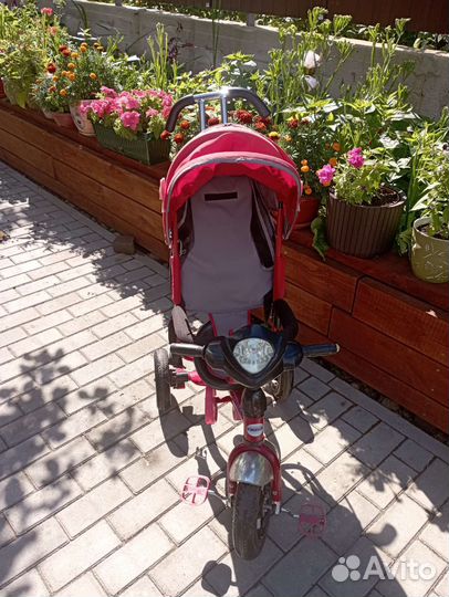 Детский велосипед с ручкой бу