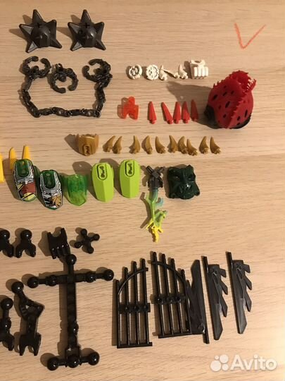 Lego bionicle детали