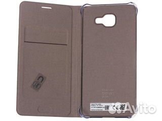 Оригинал Flip Wallet для Samsung A5 (2016) Золотой