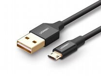 Кабель micro USB-USB 2.0, в оплетке нейлоновой 1,0