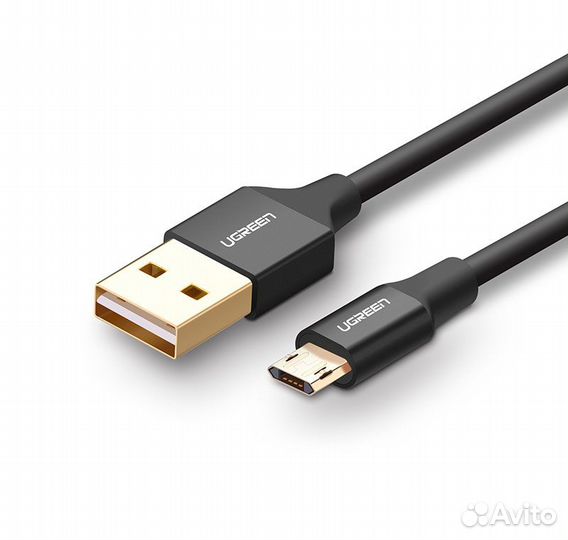 Кабель micro USB-USB 2.0, в оплетке нейлоновой 1,0