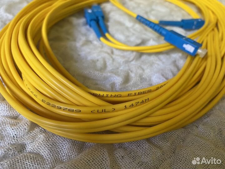 Патч-корд волоконно-оптический Hyperline, 10м