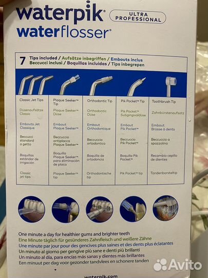 Ирригатор waterpik flosser