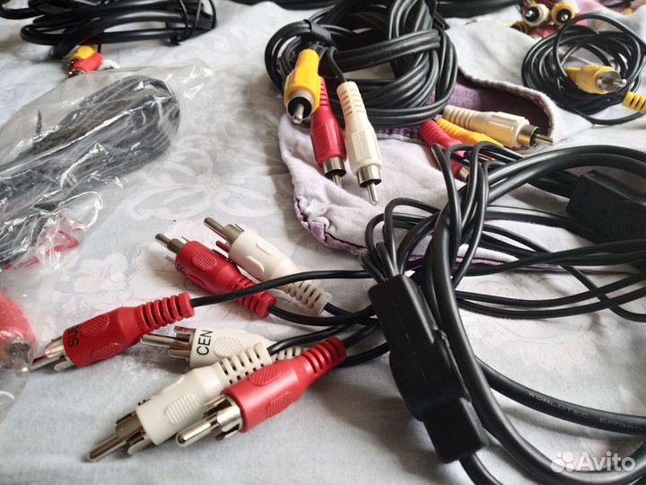 Кабели AV, тюльпан, scart, s-video, mini jack