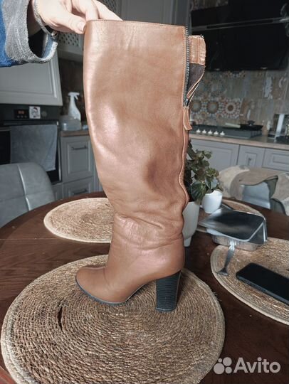 Сапоги женские натуральная кожа