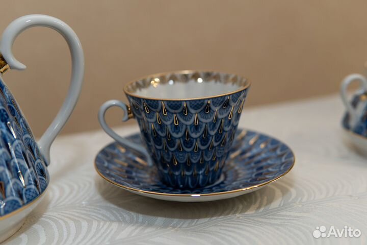 Императорский фарфор. Незабудка