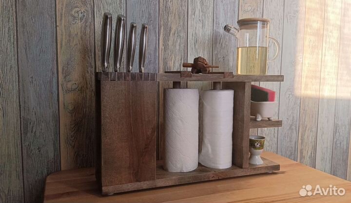 Подставка для ножей и полотенец