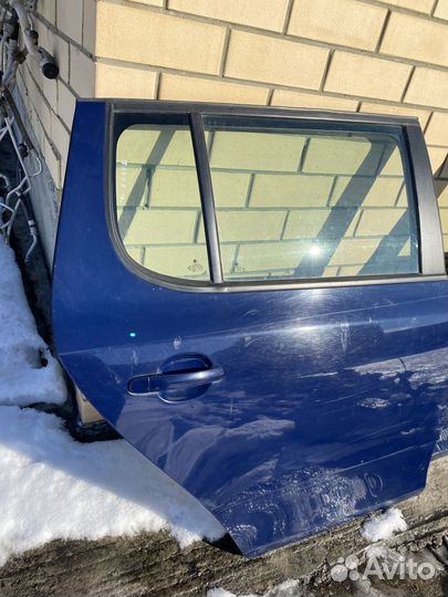 Дверь задняя правая Skoda Fabia (5J) II рестайлинг