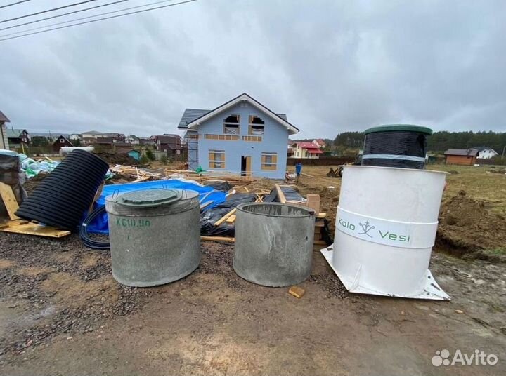 Канализация септики под ключ