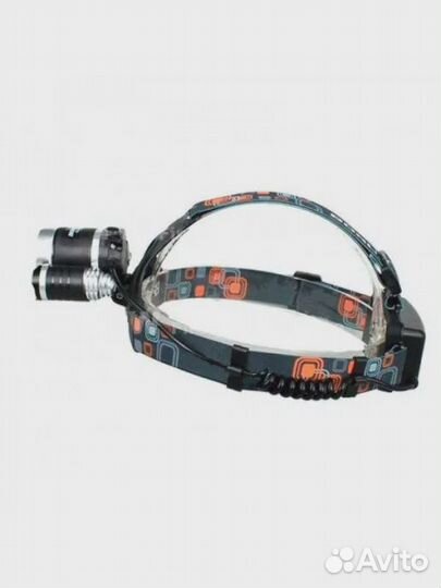 Фонарик налобный High Power Headlamp 3 x Cree T6