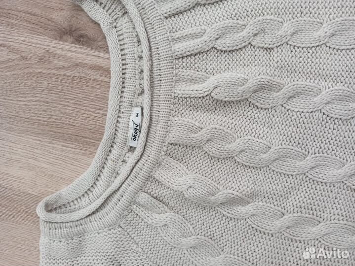 Вязаная туника р. 50, состояние нового