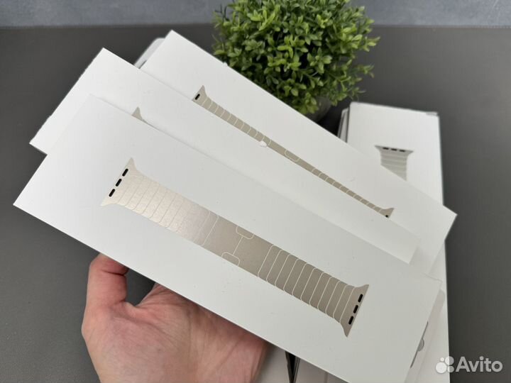 Оригинал Apple Watch Link Bracelet Natural ремешок