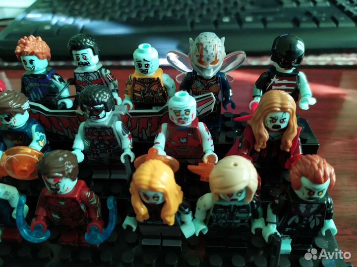 Lego минифигурки Marvel
