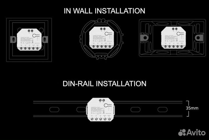 Умное реле для роллставен и штор