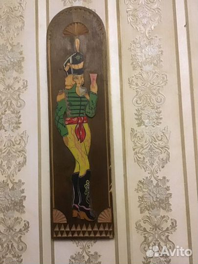 Деревянное панно СССР