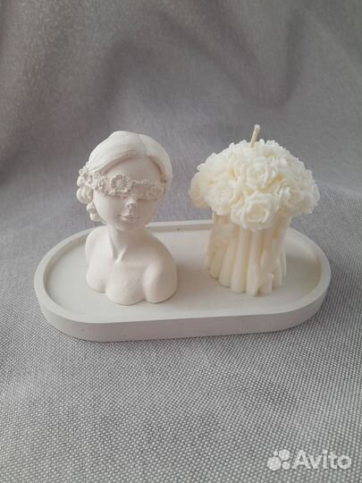 Свечи интерьерные ручной работы