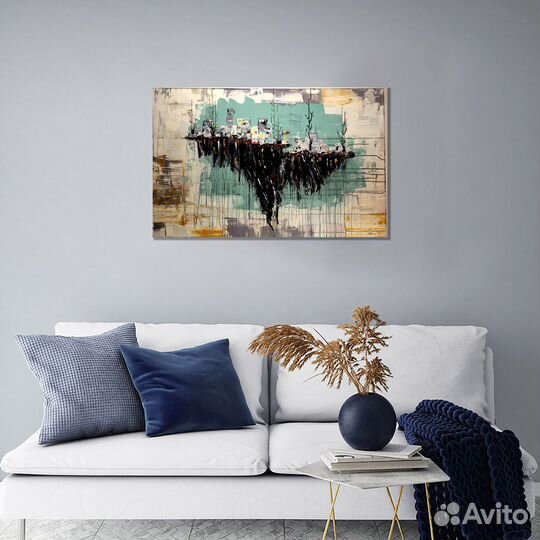 Интерьерная картина ручной работы 