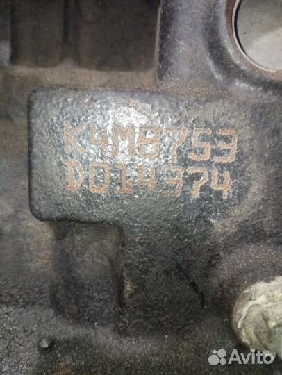 Двигатель Renault Kangoo универсал K4M 753 2007