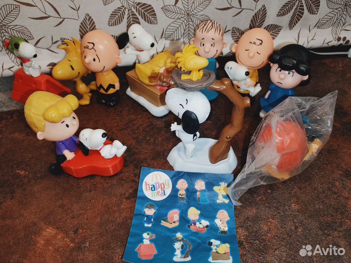 Игрушки из Макдональдс Снупи/Тайная жизнь