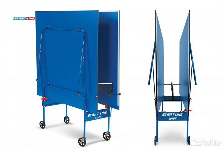 Теннисный стол с сеткой эко15