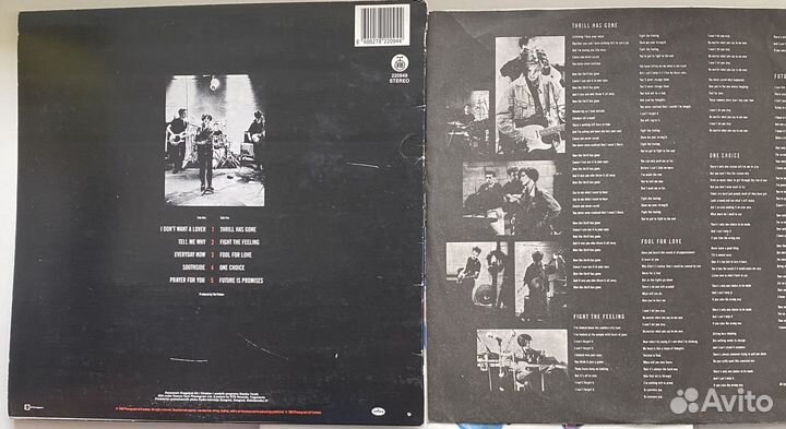 5 виниловых пластинки. Классика рока 80-90 гг