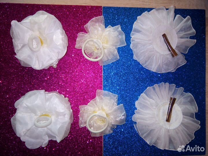 Банты для волос на 1 сентября