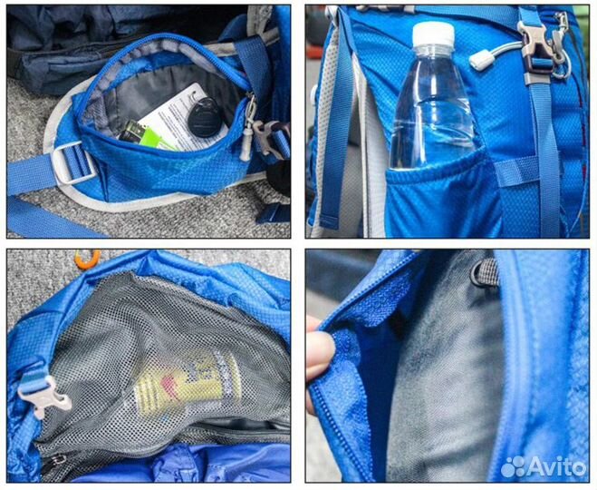 Рюкзакз 40 литров (новый, рама, вентиляция спины)
