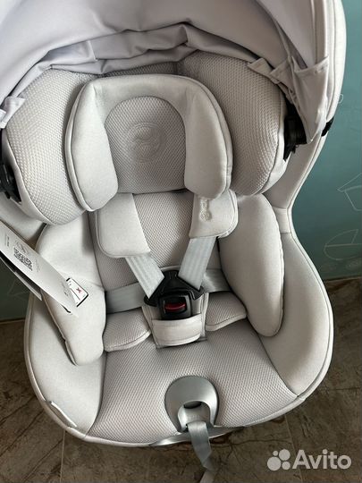 Детское автокресло от 0 cybex sirona t plus white