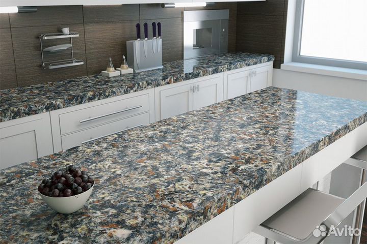 Столешница из искусственного камня, акрил 1 u-1309