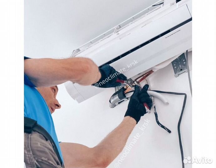 Кондиционер сплит система установка
