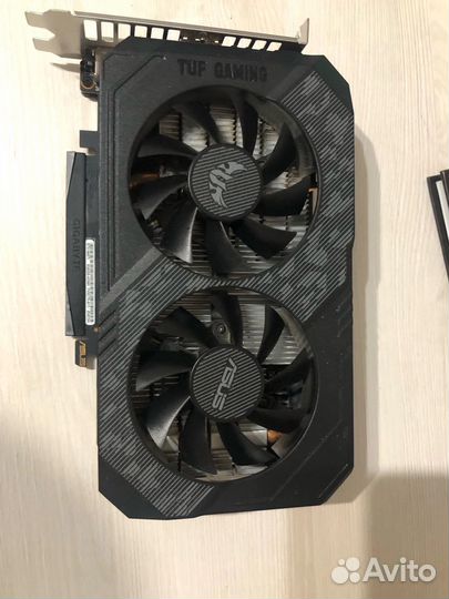 Видеокарта GTX 1660 Ti 6гб asus TUF Gaming