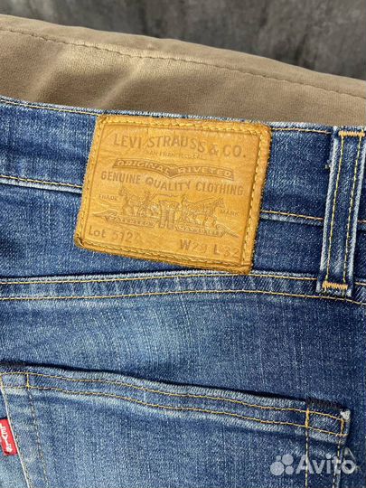 Джинсы Levi's 512 Slim Taper Fit