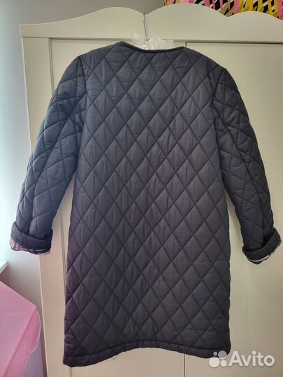 Стеганое пальто