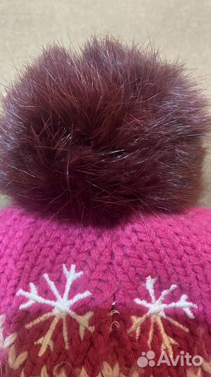 Шапка и варежки краги