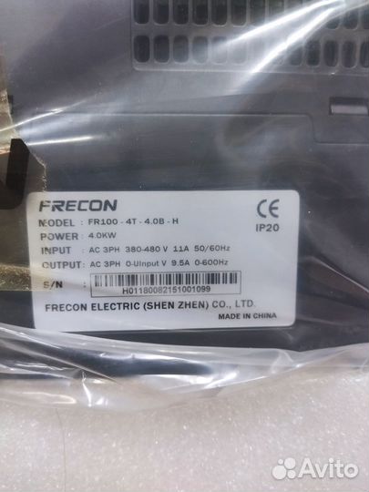 Электродвигатель 4 кв + преобразователь частоты