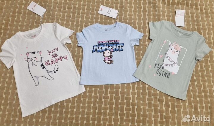 Футболка девочке Gloria Jeans Новая 86,98,104