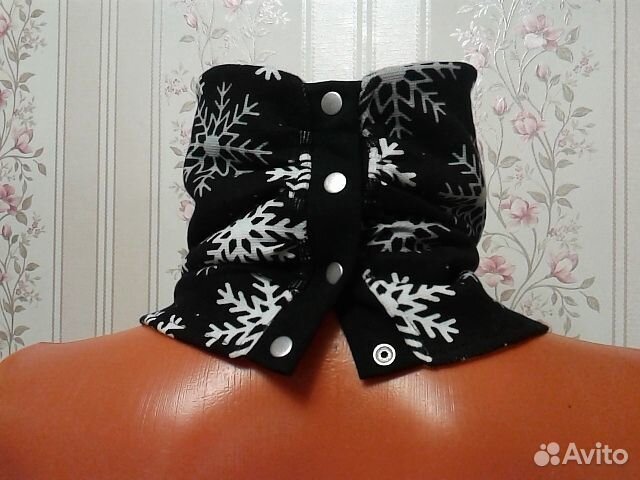 Шапка и бафф на кнопках